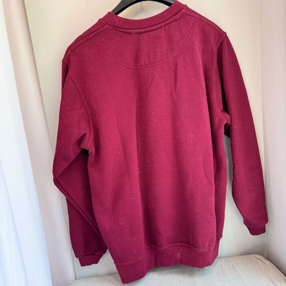 London England Maroon Pullover Sweatshirt (Size Medium) - Picture 2 of 6